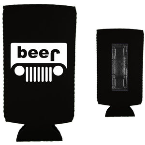 Beer jeep Magnetic Slim Can Coolie