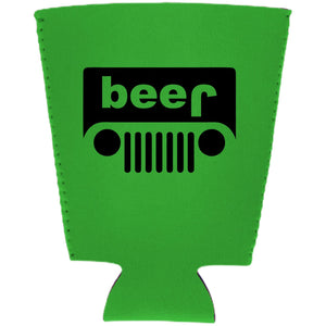 Beer jeep Pint Glass Coolie