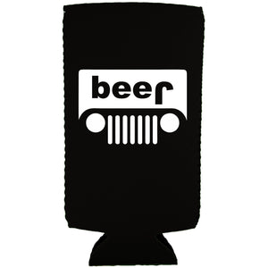 Beer jeep Slim Can Coolie