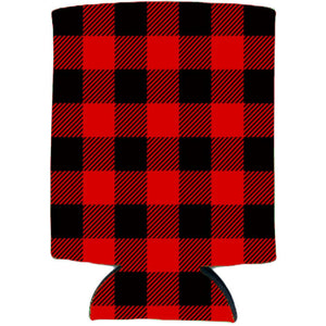 Buffalo Check Flannel Pattern Can Coolie