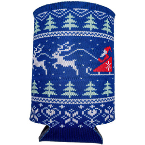 Christmas Sweater Pattern Can Coolie