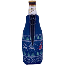 Load image into Gallery viewer, Christmas Sweater Beer Bottle Coolie
