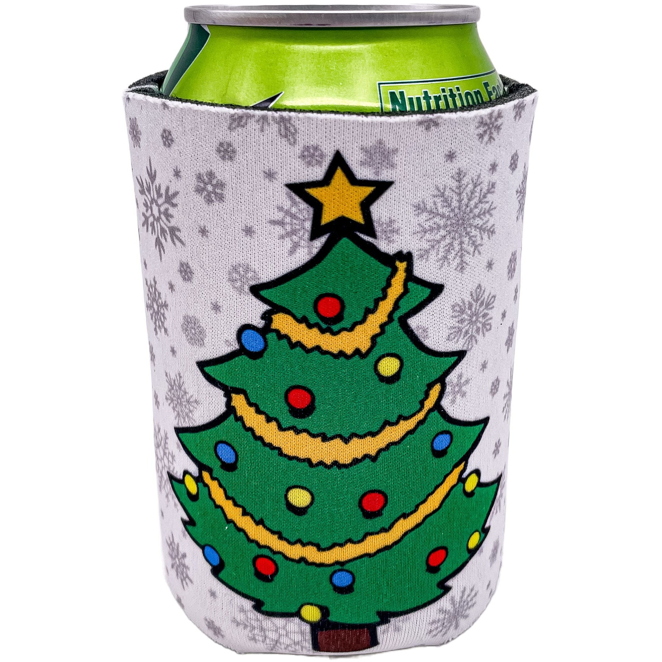 Christmas Tree Pattern Zipper Bottle Coolie – Coolie Junction