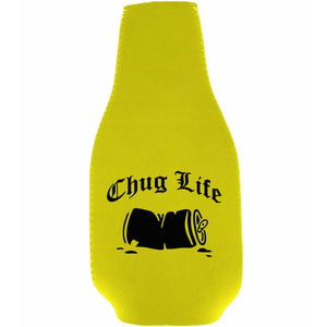 Chug Life Beer Bottle Coolie