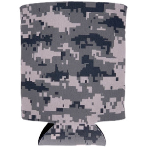 Digital Camouflage Pattern Can Coolie