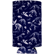 Load image into Gallery viewer, Dinosaur Bones Pattern 16 oz. Can Coolie
