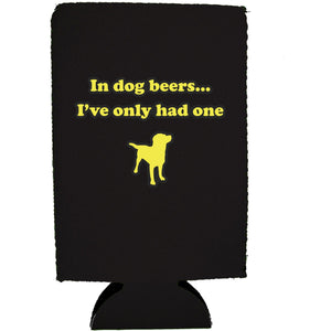 Dog Beers 16 oz. Can Coolie