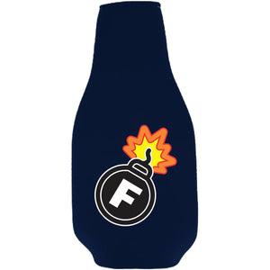 F Bomb Beer Bottle Coolie