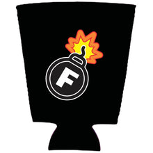 Load image into Gallery viewer, F Bomb Neoprene Pint Glass Coolie
