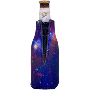 Galaxy Space Beer Bottle Coolie