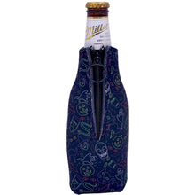 Load image into Gallery viewer, Halloween Neon Beer Bottle Coolie
