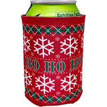 Load image into Gallery viewer, Ho Ho Ho Pattern Christmas Sweater Can Coolie
