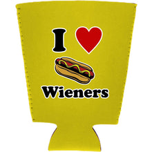 Load image into Gallery viewer, I Lover Wieners Pint Glass Coolie
