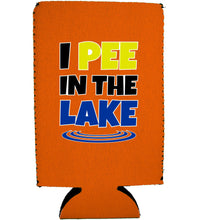 Load image into Gallery viewer, I Pee In The Lake 16 oz. Can Coolie
