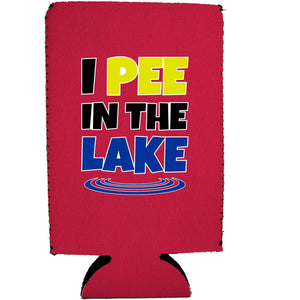 I Pee In The Lake 16 oz. Can Coolie