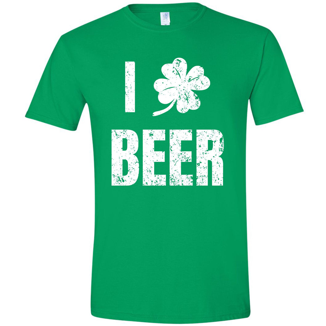 I Shamrock Beer Funny T Shirt