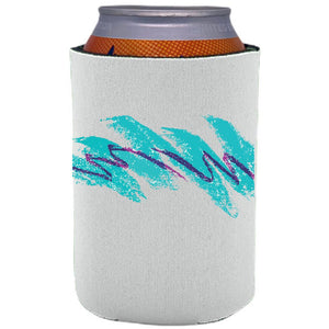 jazz party pattern 90's can koozie