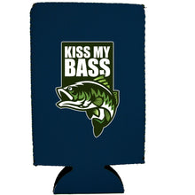 Load image into Gallery viewer, Kiss My Bass 16 oz. Can Coolie
