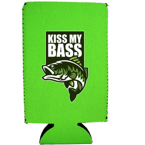 Kiss My Bass 16 oz. Can Coolie