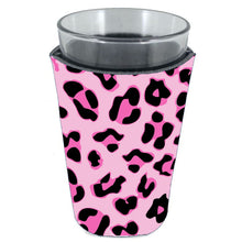 Load image into Gallery viewer, Leopard Print Pint Glass Coolie
