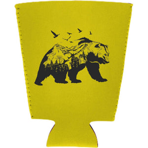 Mountain Bear Pint Glass Coolie