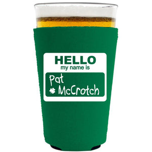 Pat McCrotch Pint Glass Coolie
