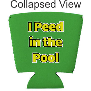 I Peed in the Pool Party Cup Coolie