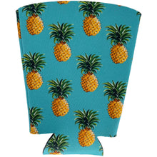 Load image into Gallery viewer, Pineapple Pattern Pint Glass Coolie
