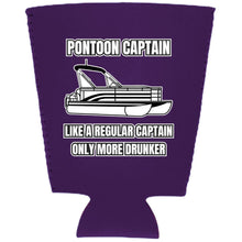 Load image into Gallery viewer, Pontoon Captain Neoprene Pint Glass Coolie

