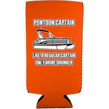 Load image into Gallery viewer, Pontoon Captain Slim Can Coolie
