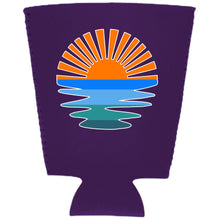 Load image into Gallery viewer, Retro Sunset Pint Glass Coolie
