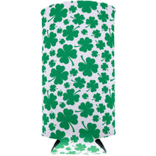 Load image into Gallery viewer, Shamrock Pattern 24oz Can Coolie
