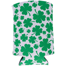 Load image into Gallery viewer, Shamrock Pattern Can Coolie
