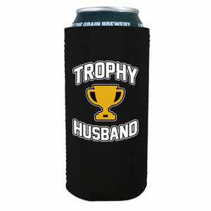 Trophy Husband 16 oz. Can Coolie