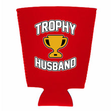 Load image into Gallery viewer, Trophy Husband Pint Glass Coolie
